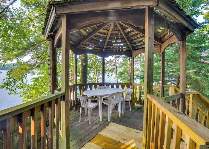 Lakefront Harrisville Cabin W/ Dock & Decks!