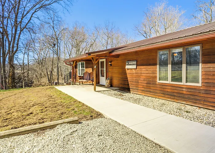 Riverfront Covington Cabin W/ Deck & Fire Pit!