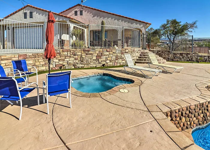 Bullhead City Home W/ Private Pool, Hot Tub & View