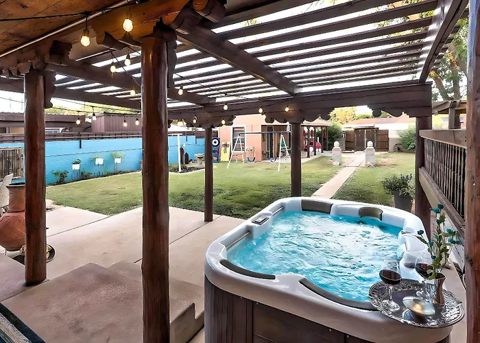 Pet-Friendly Clovis Home: Yard, Pergola & Hot Tub