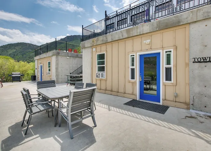 Central Lava Hot Springs Studio W/ Deck & Views!