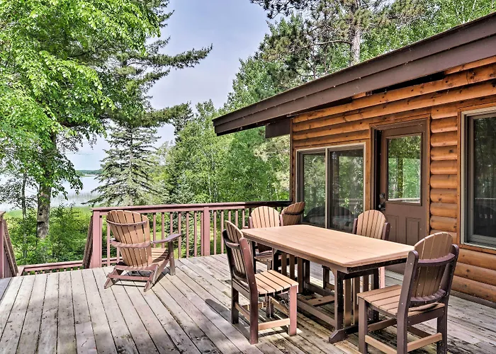 Rustic Cozy Cabin On Island Lake W/ Fire Pit, Dock