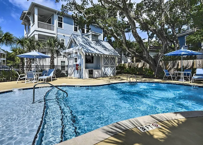 Kure Beach Townhome: Short Walk To The Beach!