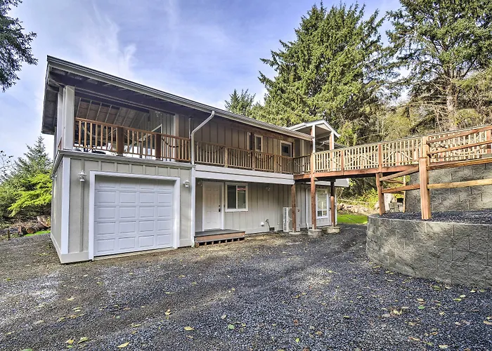 Coastal Washington Getaway: Walk To Beach!
