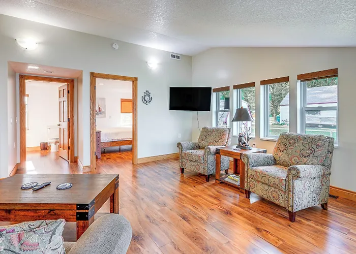Waterfront Bay City Home W/ Dock & Boat Launch!