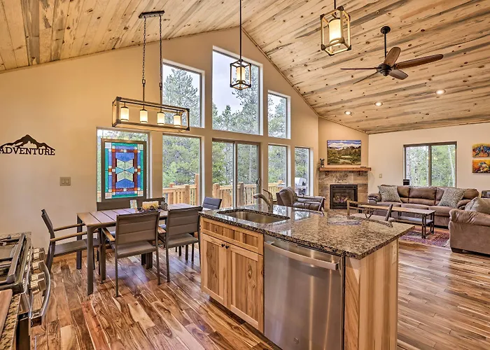 Rocky Mountain Alma Cabin With Deck & Hot Tub!