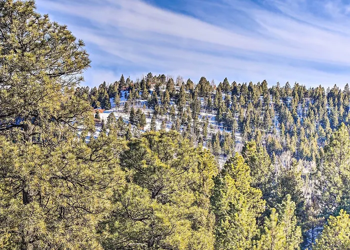 Jemez Springs Cabin W/ Stunning Mtn Views!