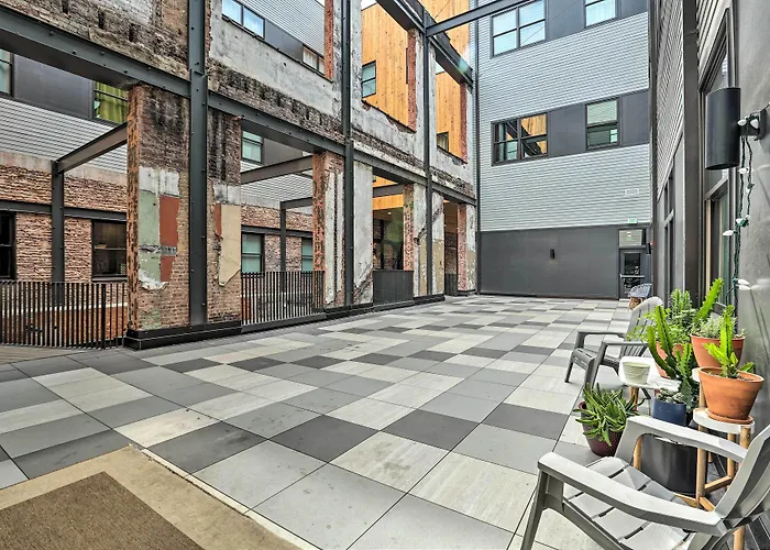 Modern Downtown Birmingham Condo W/ Rooftop Access