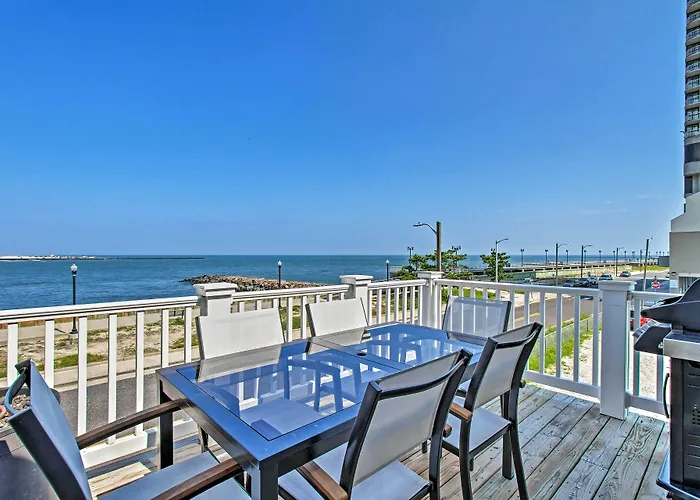 Idyllic Oceanfront Home On Atlantic City Boardwalk