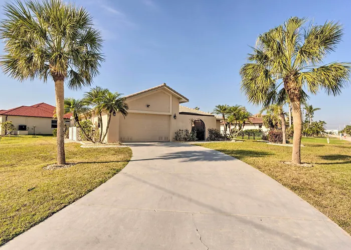 Punta Gorda Canal Home W/ Private Pool!