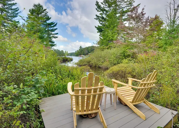 Adirondacks Cabin W/ Fire Pit On Otter Lake!