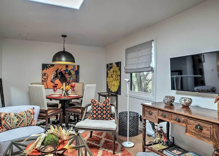 Modern Condo W/ Santa Fe Charm 1 Mi To Plaza
