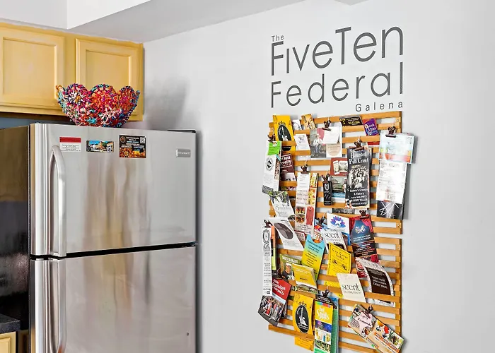'The Fiveten Federal' - Downtown Galena Gem!
