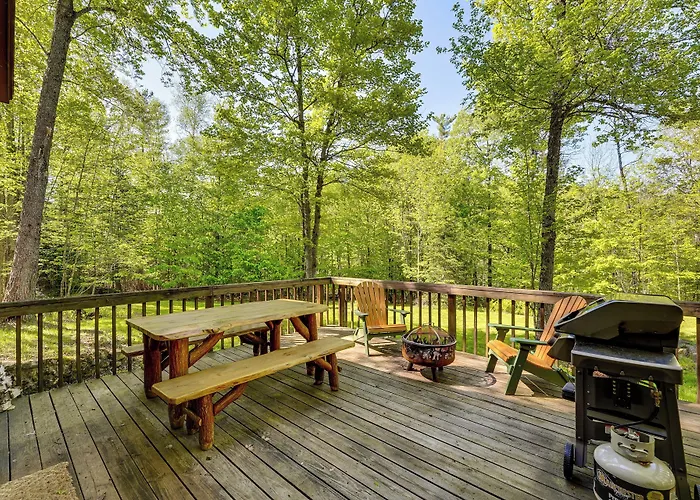 Saranac Lake Cabin W/ Deck: Pets Welcome!