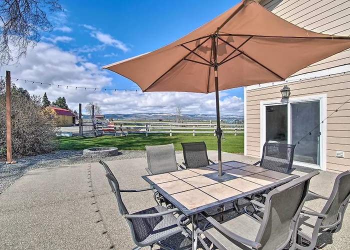 Ellensburg Home W/ Mountain Views On 3 Acres!