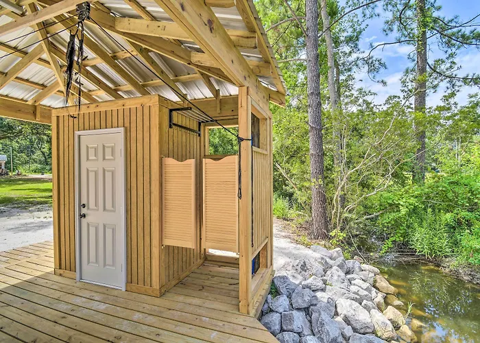 Riverside New Magnolia Springs Home W/ Dock, Beach