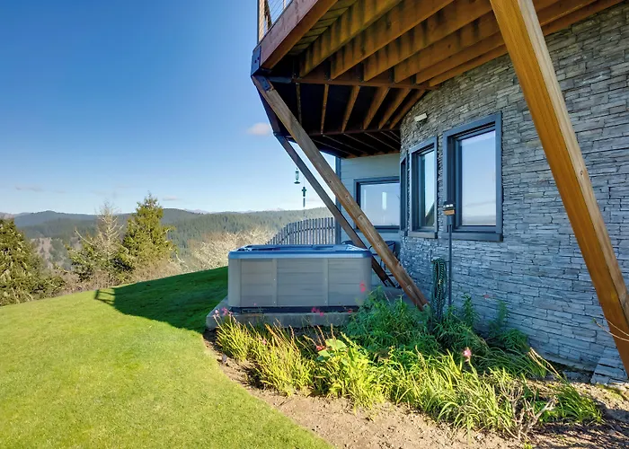 Stunning 360 Ocean Views, Near Redwoods Np!