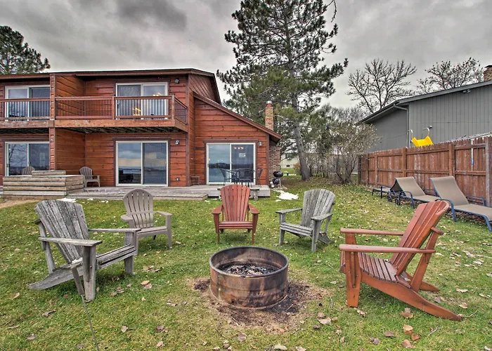 Breezy Point Escape W/ Views, Dock & Fire Pit!