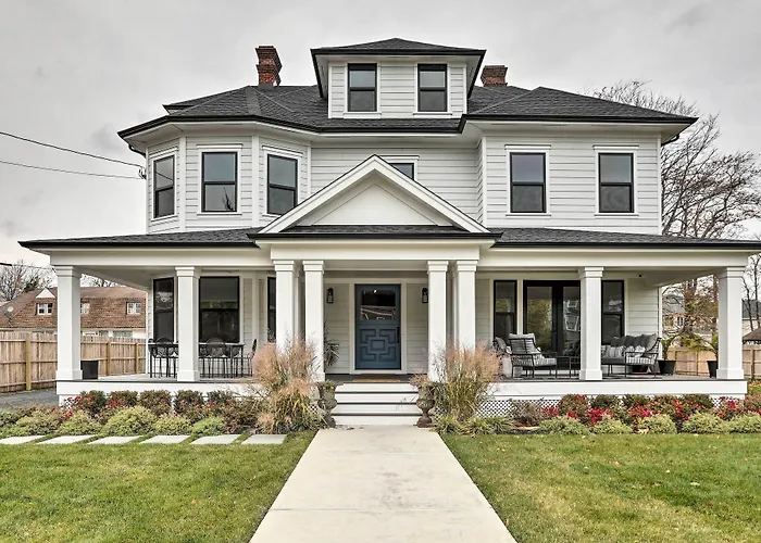 Grand Long Branch Home: 1 Block To Beach!