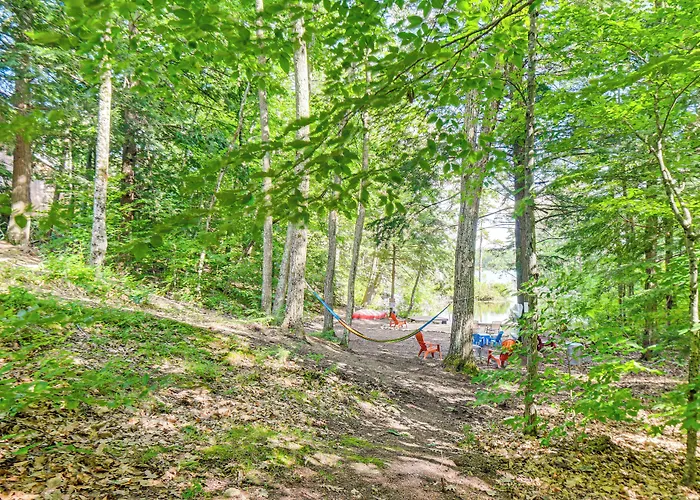 Waterfront Lakes Region Home On Private Cove!