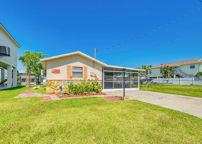 Waterfront Hernando Beach Home W/ Dock & Hot Tub!