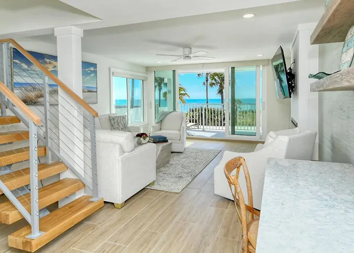 Laplaya 206C: Gulf View End Unit with Private Beach Access
