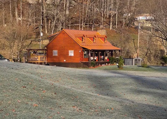 Log Cabin In The Field
