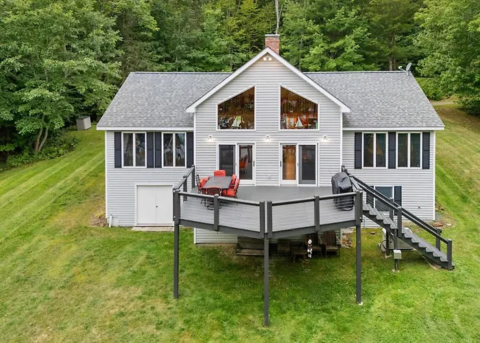 Riverfront Home W/ Deck, Amazing Views & Firepit - Near The Best Of Maine
