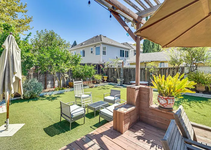 Private Deck + Yard: Downtown San Jose Home