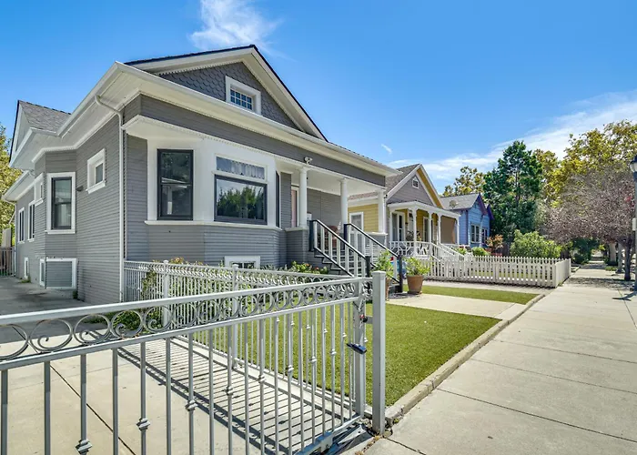 Private Deck + Yard: Downtown San Jose Home
