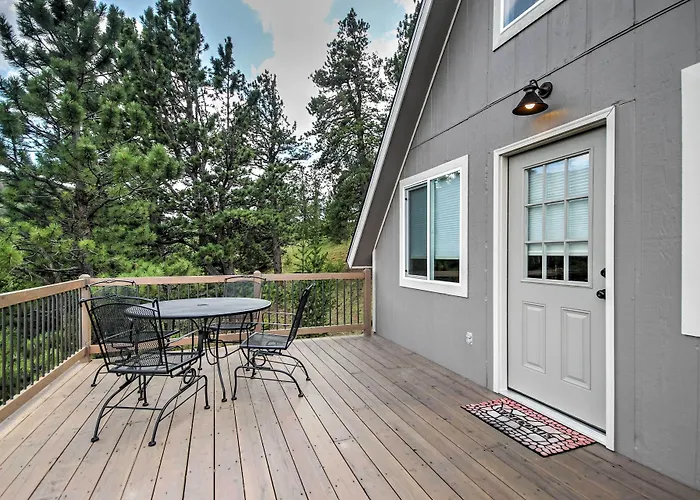 Hillside Cripple Creek Cabin W/ Hot Tub, Mtn Views