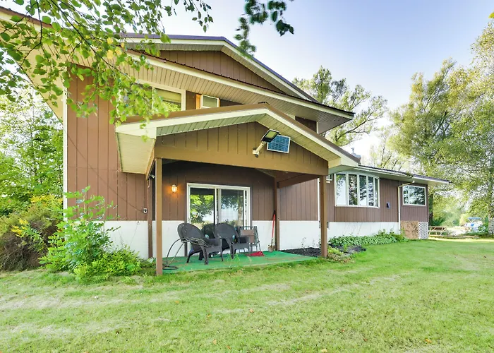 Riverfront Sault Ste Marie Home W/ Dock!