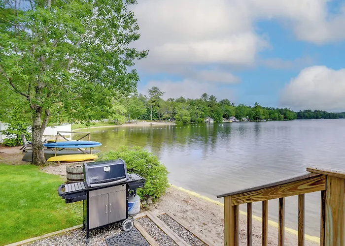 Waterfront Gray Home W/ Furnished Deck & Fire Pit!