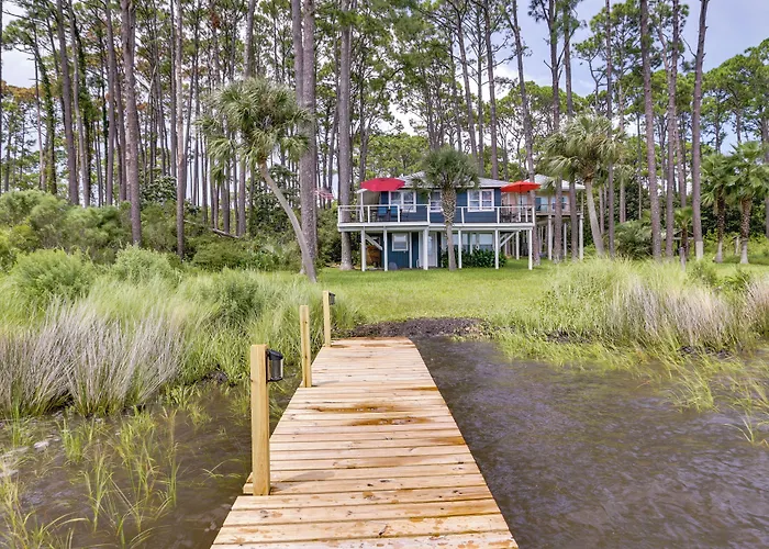 Carrabelle Retreat W/ Boat Dock + Views Of Gulf!