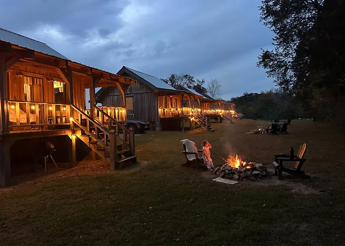 Peaceful Cabin Near Waterfalls Fire Pit & Creek Cabin 1