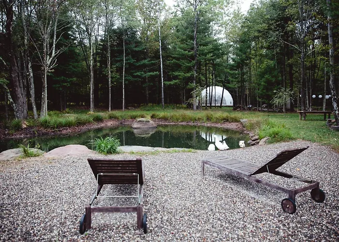 Outlier Inn Vintage Trailer Upstate Catskills Farm