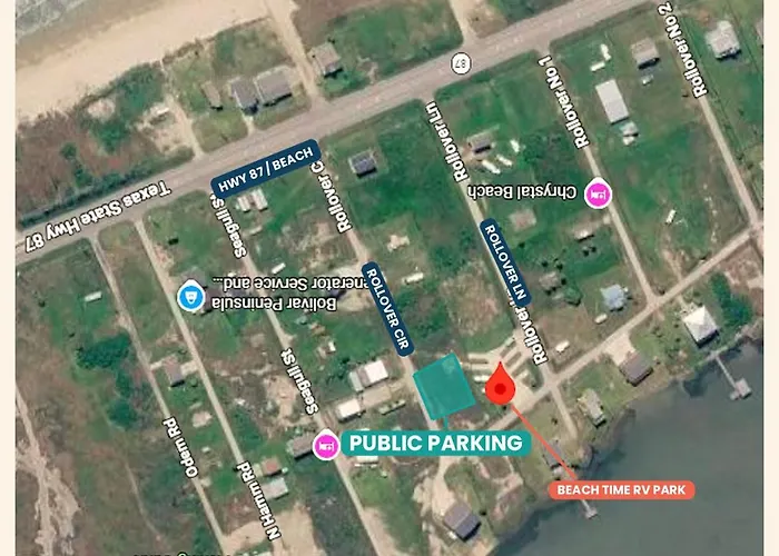 Rollover Bay Rv Spot #3 - Pull-Through 50/30 Amp