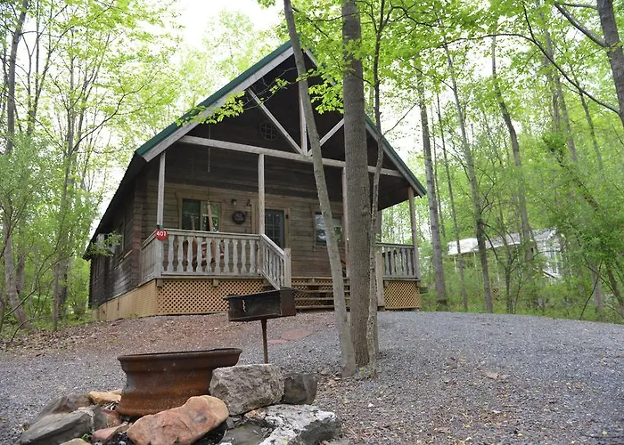 Appalachian Camping Resort Log Home 6