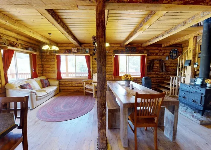 Canyon View Family Cabin, Deck, Tv Room, Games, Bbq, Campfire