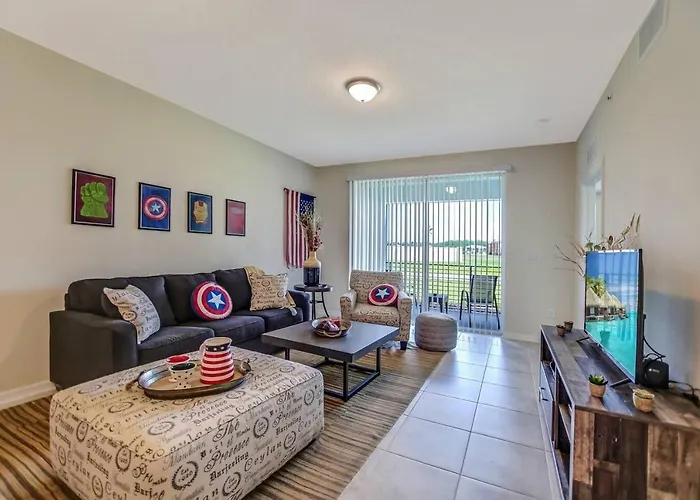 H - New 2 Bedroom Condo - 5 Miles To Disney - Free Water Park