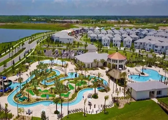 H - New 2 Bedroom Condo - 5 Miles To Disney - Free Water Park