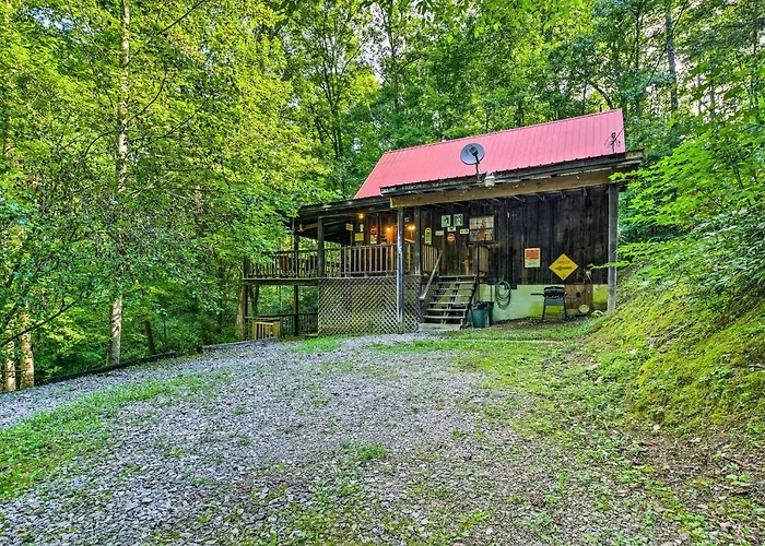 5 Acres, Backyard Creek! Cabin In Tellico Plains