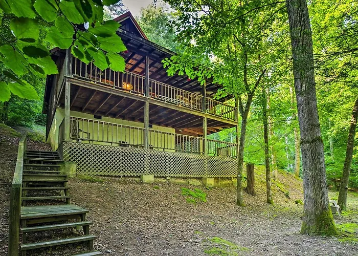 5 Acres, Backyard Creek! Cabin In Tellico Plains