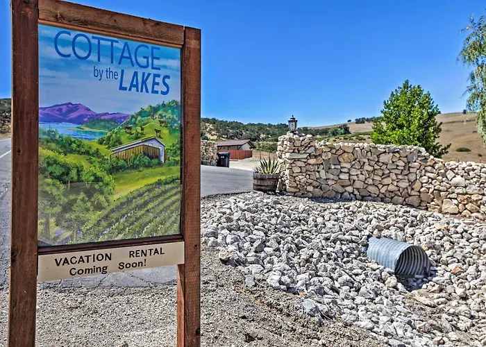 Cottage By The Lakes W/ Patio By Lake Nacimiento