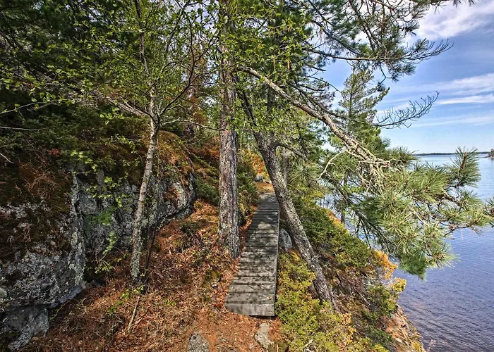 Boat Dock & Beach: Charming Stop Island Cabin