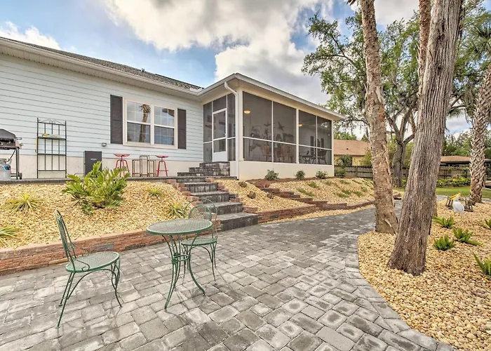 Canal-Front Home W/ Boat Dock In Crystal River