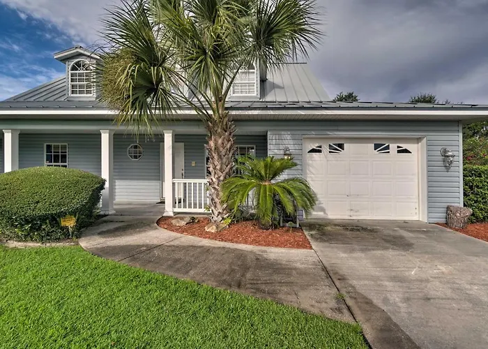 Waterfront Lake Placid Home W/ Dock & Fire Pit