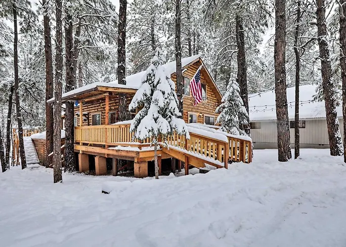 Furnished Deck: Cabin In Coconino National Forest