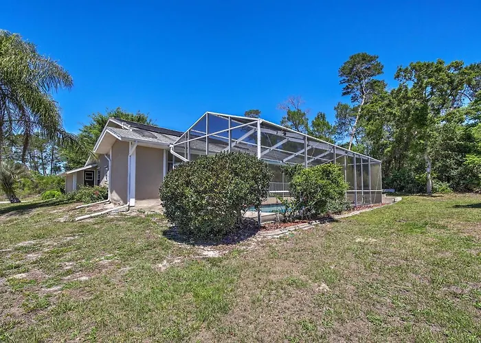 1 Mi To Weeki Wachee: Home W/ Pool In Spring Hill