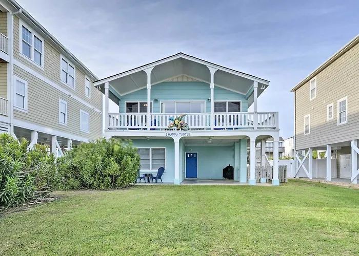Steps To Beach! Coastal Second Row Retreat